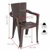 Plasticos Mq 5-Piece Chair & Table Set SET-MQ400